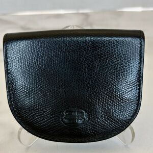 Balenciaga Vintage Leather Compact Coin/Card Pouch